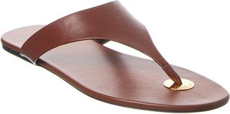 Saint Laurent Kouros Leather Sandal