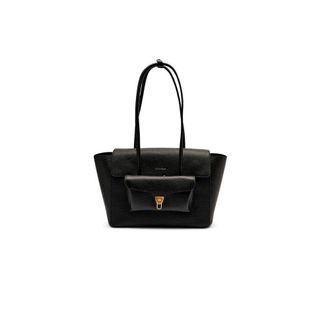 Coccinelle Double Beat Handbag - female - Coccinelle - Shopping Bags - Black - ONE SIZE - Bags