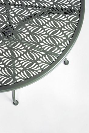BIZZOTTO Bizzotto - Tavolo Da Giardino Lizette Verde Scuro 60cm Arredo Giardino Esterno