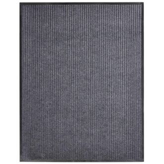 vidaXL Felpudo De Pvc Gris 117x220 Cm Vidaxl