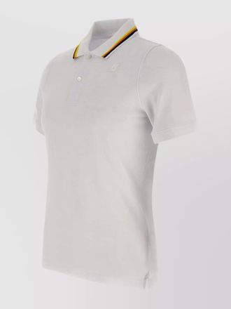 K-Way cotton piqu&eacute; polo shirt