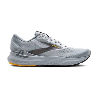Brooks Mens Adrenaline Gts 24 Running Shoes In Alloy/white/gold Fusion