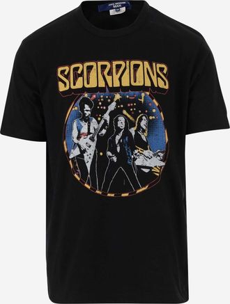 Junya Watanabe Multicolor SCORPIONS PRINT COTTON T-SHIRT