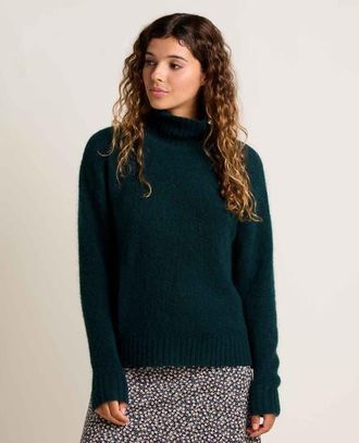 Toad & Co Toddy T-Neck Sweater in Cabin at Nordstrom, Size Small