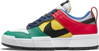 Nike Fitness, Heren, Veelkleurig, 37 1/2 EU, Leer, Dunk Low Disrupt