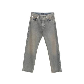 Haikure Faded-effect Logo-patch Jeans