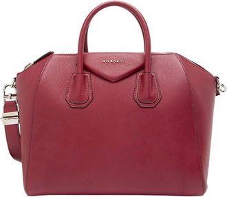 Givenchy Pink Goatskin Antigona Medium Satchel (Authentic Pre-Loved)