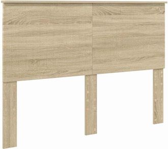 vidaXL Headboard with Headboard Sonoma Oak 140 cm Engineered wood vidaXL