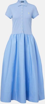 Polo Ralph Lauren Cotton-blend shirt dress