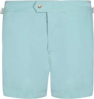 Tom Ford Heren, Badkleding, Groen, Maat: 2XL