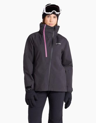 Mountain Warehouse Womens Mountain Warehouse Womens/Ladies Vortex 3 Layer Ski Jacket - Black - Size: 14