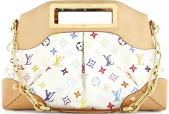 Louis Vuitton Judy Handbag Monogram Multicolor MM shoulder bag - Wit
