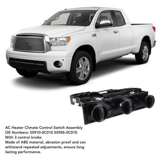 OEM Interruptor De Aire Acondicionado Con 3 Botones Para Toyota Tundra 3.4l 4.0l V6 4.7l V8 2000-2006