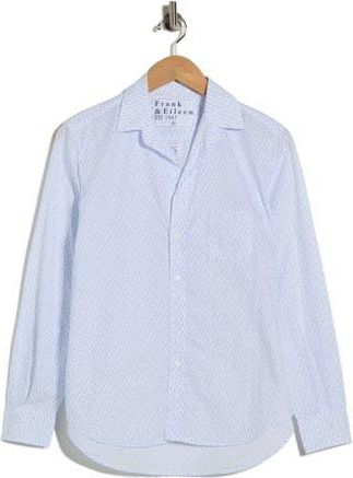 Frank & Eileen Relaxed Button-Up Shirt in Blue Flamingos at Nordstrom Rack, Size Xx-Small