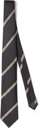 Brunello Cucinelli Silk necktie in Anthracite at Nordstrom