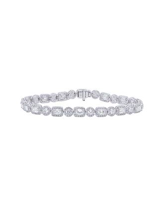 Diana M. Jewels Fine Jewelry 18K 6.03 Ct. Tw. Diamond Bracelet