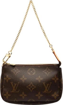 Louis Vuitton Pre-owned Mini Bags, female, Brown, Size: ONE SIZE Pre-owned Small Shoulder Bag