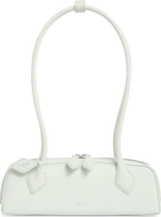 Alaia Le Teckel Small Shoulder Bag in Vert Pale at Nordstrom