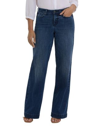 NYDJ Petite Teresa Moonlight Wide Leg Jean