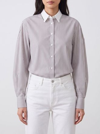 Brunello Cucinelli Shirt Woman color Brown