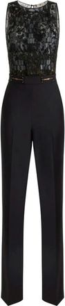 Elisabetta Franchi Mujer, Monos, Negro, Talla: S