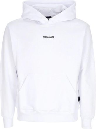 PROPAGANDA Ribs Hoodie - Heren - Hoodies - Wit - S - Katoen - Hoodies & sweatvesten