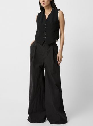 Maison Margiela Womens Crisp fabric dress pant