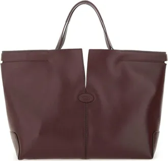 Tod's Di Bag Folio Shopping Bag Medium-Donna