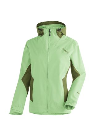 Maier Sports Outdoorjacke MAIER SPORTS Partu rec W, Damen, Gr. 50, schilfgr&uuml;n, 100% Polyester (50% Recycelt), Jacken Outdoorjacke, Damen Funktionsjacke, wasserdich