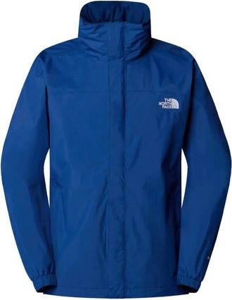 The North Face Oplossing Jas in Estate Blue - Heren - Windbreakers - Blauw - L - Fitness