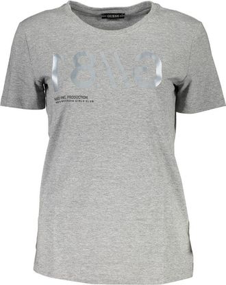 Guess Grijze Katoenen Dames T-shirt