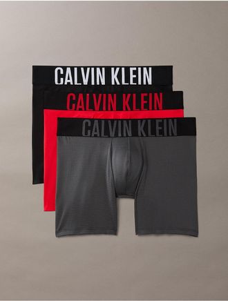 Calvin Klein Mens Intense Power Air 3-Pack Boxer Brief - Multi - XL