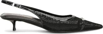 Saint Laurent Scarpa - Dames - Pumps - Zwart - 38 EU - Schoenen