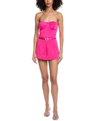 Generation Love Brina Satin Strapless Romper