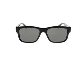 Gucci Accessoires, unisex, Zwart, ONE Size, Zonnebril met vierkant montuur