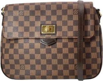 Louis Vuitton Pre-owned Vintage Damier Canvas Schoudertas - Dames - Vintage Schoudertas - Bruin - ONE Size - Vintage