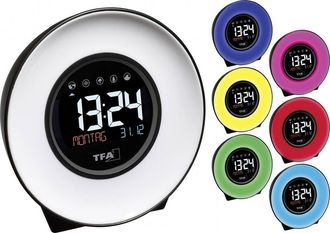 TFA Dostmann Tfa Dostmann 60.2023.02 Reloj Despertador De Cuarzo Blanco Compacto