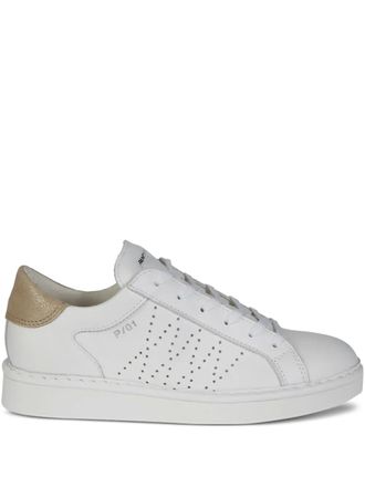 Panchic leather sneakers - White