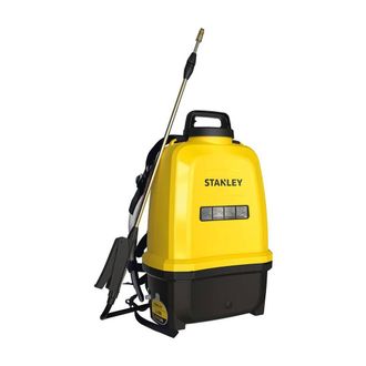 Stanley Pulverizador De Presi&oacute;n 16 L, Pulverizador De Jard&iacute;n, El&eacute;ctrico, Bater&iacute;a De Litio Recargable, Lanza Telesc&oacute;pica, Boquilla Ajustable, Autonom&iacute;a 2 H, M&aacute;