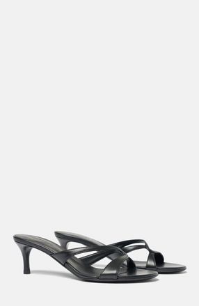 Scarosso Pauli Sandals in Black - Calf at Nordstrom, Size 38.5