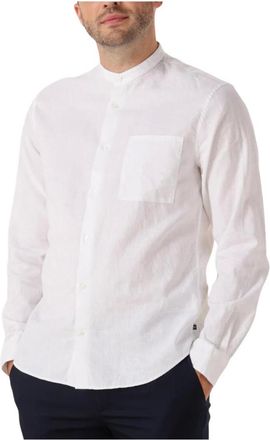 Matinique Overhemden, Heren, Wit, M, Katoen, Casual wit overhemd voor heren