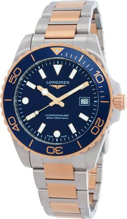 Longines Hydroconquest Quartz Blue Dial Mens Watch L37693987