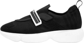 Prada (WMNS) PRADA Cloudbust Rubber and Leather Sneakers Black White 1E6511_3KK6_F0632_F_D040
