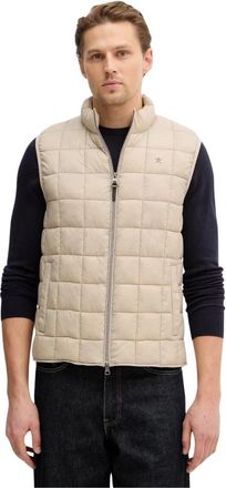 Hackett Ultra Lightweight Gilet - Heren - Bodywarmers - Beige - XL - Leer - Jassen
