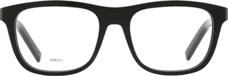 Berluti BL50013U Soft Rectangular Eyeglasses - Black