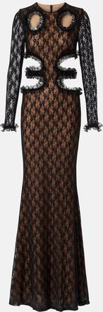 Self Portrait x Christopher Kane cutout lace gown