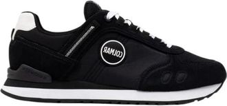 Colmar Sneakers Zwart - Heren - Sneakers - Zwart - 42 EU - Leer - Schoenen