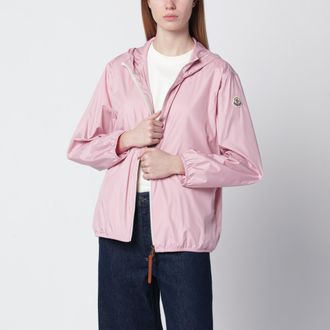 Moncler Giacca con cappuccio Fegeos rosa