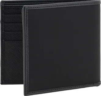 Prada Mens Re-Nylon Wallet Nero
