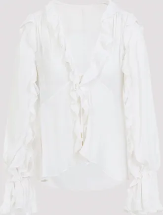 Alberta Ferretti Alberta Ferretti cr&ecirc;ponne-shirt
